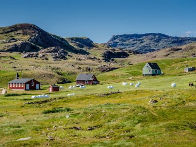 Schäfersiedlung in Südgrönland. (© David Gonzales Rebollo)