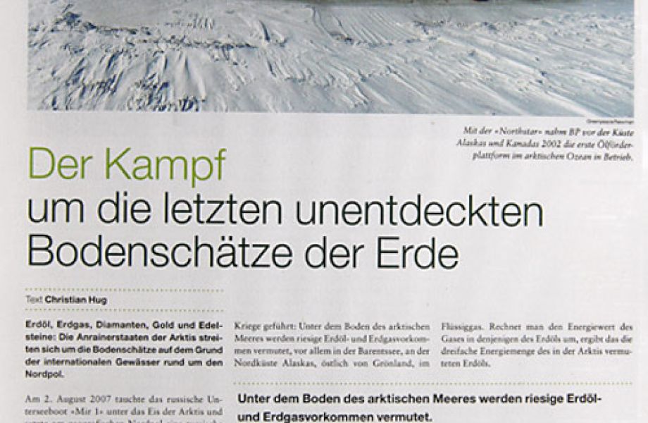 Artikel von PolarNEWS im Greenpeace-Magazin